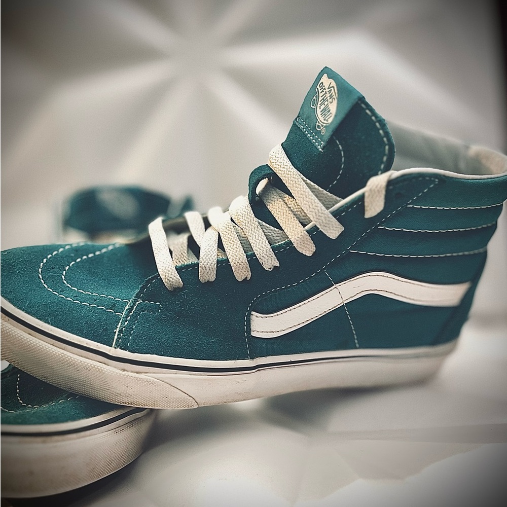 Vans Sk8-Hi Top Blue/Teal - Men’s 8